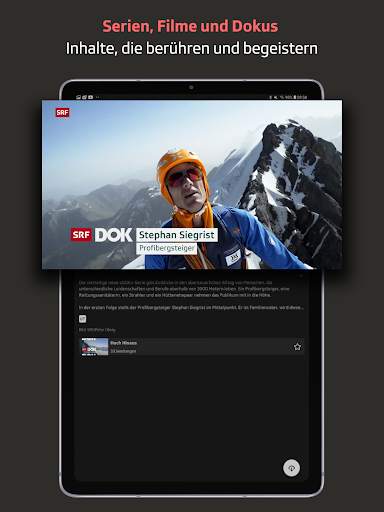 Play SRF: Streaming TV & Radio screenshot 8