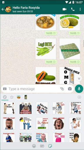 Stiker WA Lucu Keren Gokil Pentol WAStickerApps screenshot 7