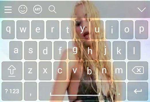 Keyboard for Shakira 2018 screenshot 3