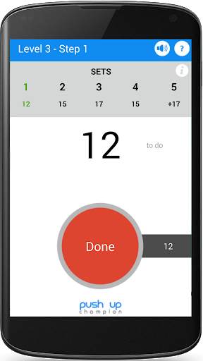 Push-Ups Champion Lite screenshot 2