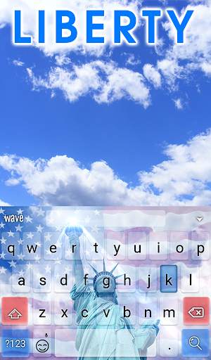 Liberty Animated Keyboard स्क्रीनशॉट 2