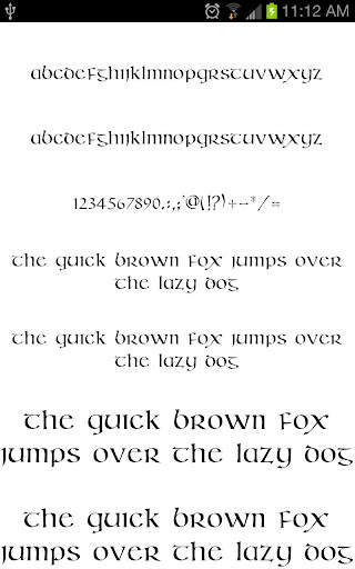 Old English Font Message Maker screenshot 5