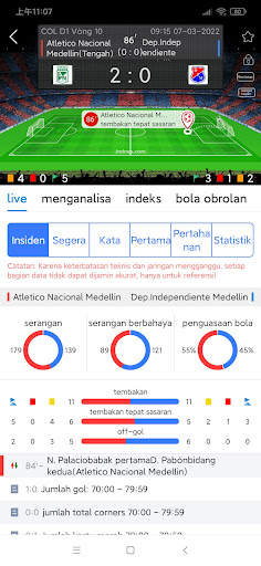 Skor Sepak Bola screenshot 5