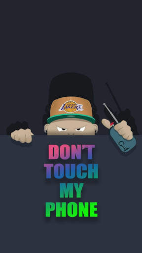 Don't Touch My Phone Wallpapers screenshot 3