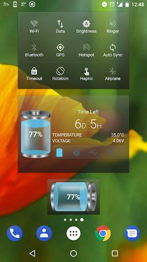 Battery Tools & Widget for Android (Battery Saver) screenshot 1