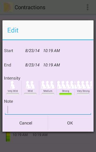 My Contractions Tracker screenshot 5