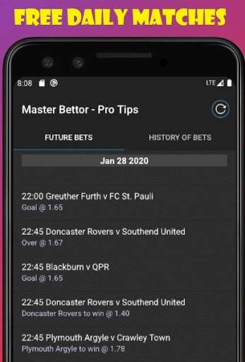 Master Bettor - Free Football Betting Tips Pro screenshot 2