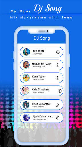 My Name Dj Song Maker Mix Name With Song screenshot 2