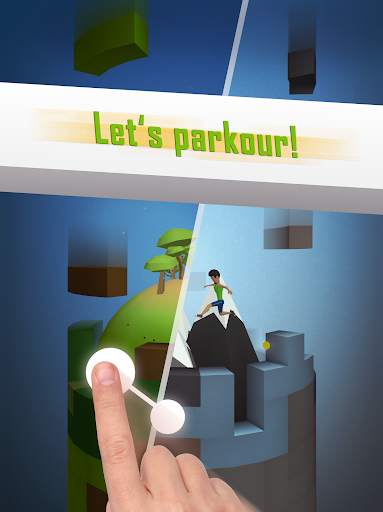 Tetrun: Parkour Mania - free r screenshot 12