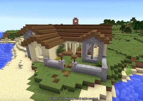 House Building Minecraft PE Mod screenshot 1