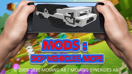 MODS : SCP Vehicles MCPE screenshot 3