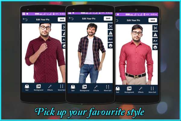 Man Shirt Photo Editor 3 تصوير الشاشة