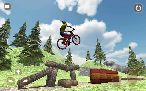 BMX 🚴 jinete 3D: ATV Freestyle Bike Riding Juego screenshot 2