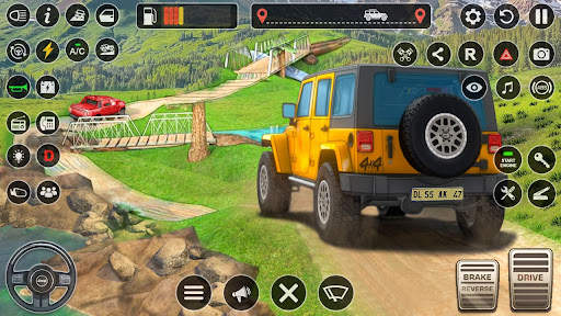 Offroad Jeep Drive (เกมแข่งรถ) screenshot 8