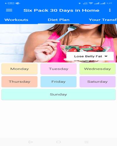 Six Pack in 30 Days in Home only screenshot 6