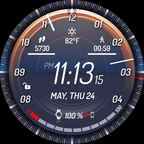 Cluster Watch Face screenshot 6