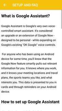 Assistant Commands - Google screenshot 3