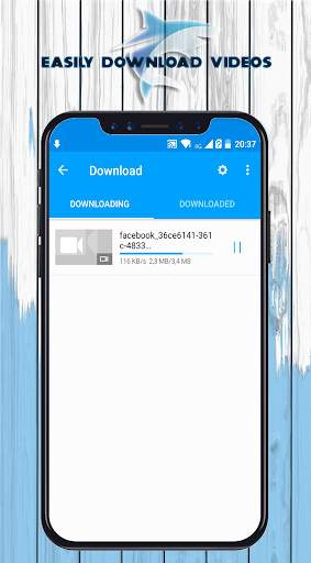 Shark Download : for Facebook , Instagram and more screenshot 1