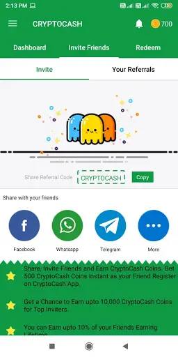 CryptoCash App - Earn Free Cash स्क्रीनशॉट 3