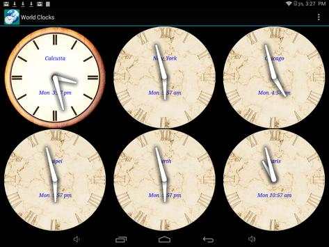 World Clocks screenshot 5