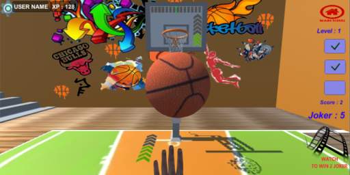 Basketball - 3D Basketbol Oyunu screenshot 1