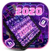 Fireworks New Year 2020 Keyboard Theme logo