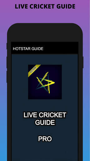 Hotstar Live Cricket TV Show, HD Movies Guide Free screenshot 1