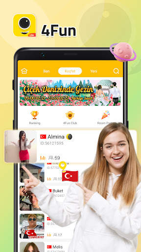 4Fun Lite - Grup Sesli Sohbet screenshot 1