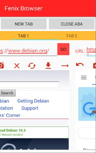 Fenix Web Browser screenshot 8