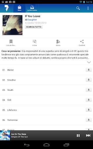 7digital Music per Android screenshot 10