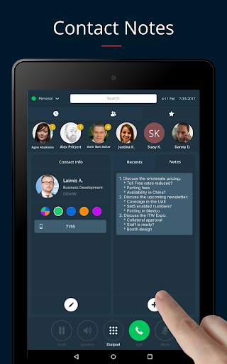 call.center free softphone screenshot 6