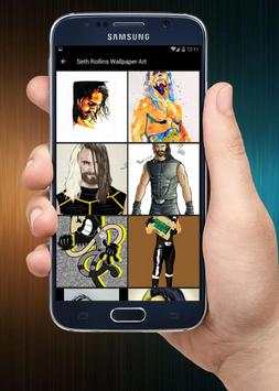 Seth Rollins Wallpaper WWE स्क्रीनशॉट 3