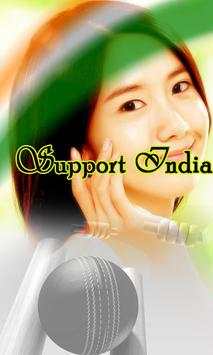 Support India Cricket Team screenshot 2