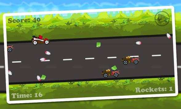 Angry Racing Bird PRO स्क्रीनशॉट 6