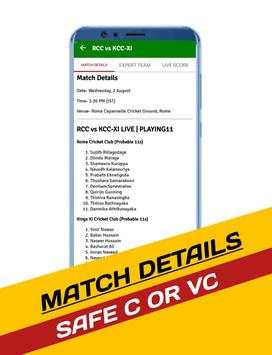 MYF11 - Dream11 Prediction & Live Cricket Score screenshot 2