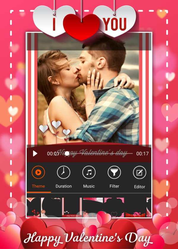 Valentine Video Maker screenshot 2