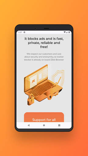 Zibb Browser screenshot 1