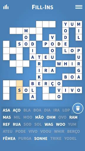 Fill-Ins · Jogos de Palavras screenshot 1
