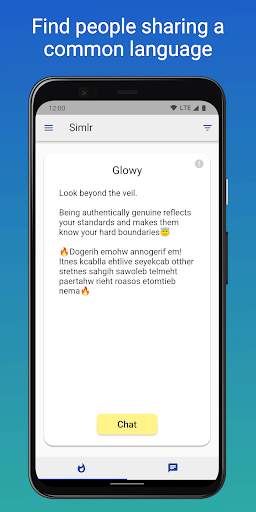 Simlr: make friends worldwide screenshot 2