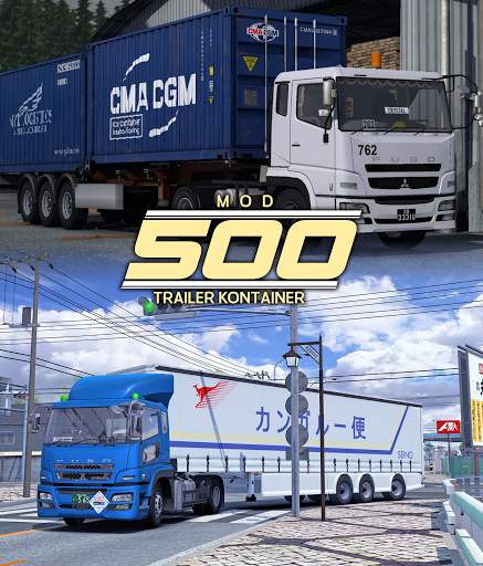 Mod 500 Trailer Kontainer screenshot 1