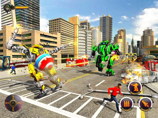 Robot Car Ball Transform Fight screenshot 8