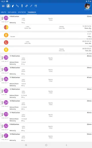 Breastfeeding - Baby Tracker screenshot 9