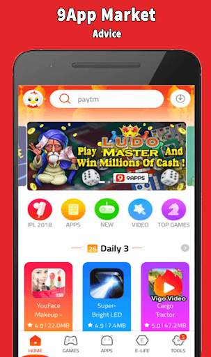 Hints For 9app Mobile Market 3 تصوير الشاشة