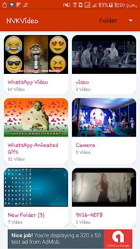 NVK Video Player 1 تصوير الشاشة