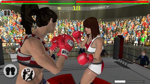 Real 3D Women Boxing screenshot 6