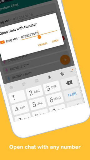 AnyChat: Open Chat with Whatsapp - Trick & Help screenshot 4