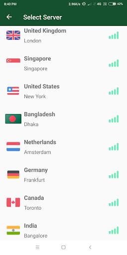 Bangladesh VPN - Free VPN & Unlimited VPN Proxy screenshot 2