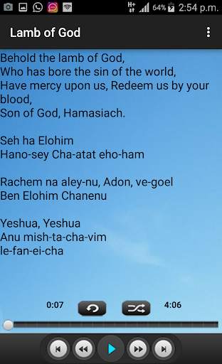 Messianic Worship Songs screenshot 6