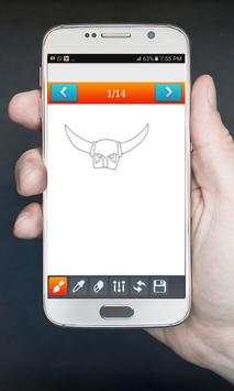 How to Draw and Colour Clash Of Clans screenshot 3