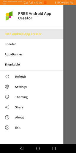 Free Android App Creator screenshot 4